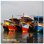 local boat at Bang Bao Village