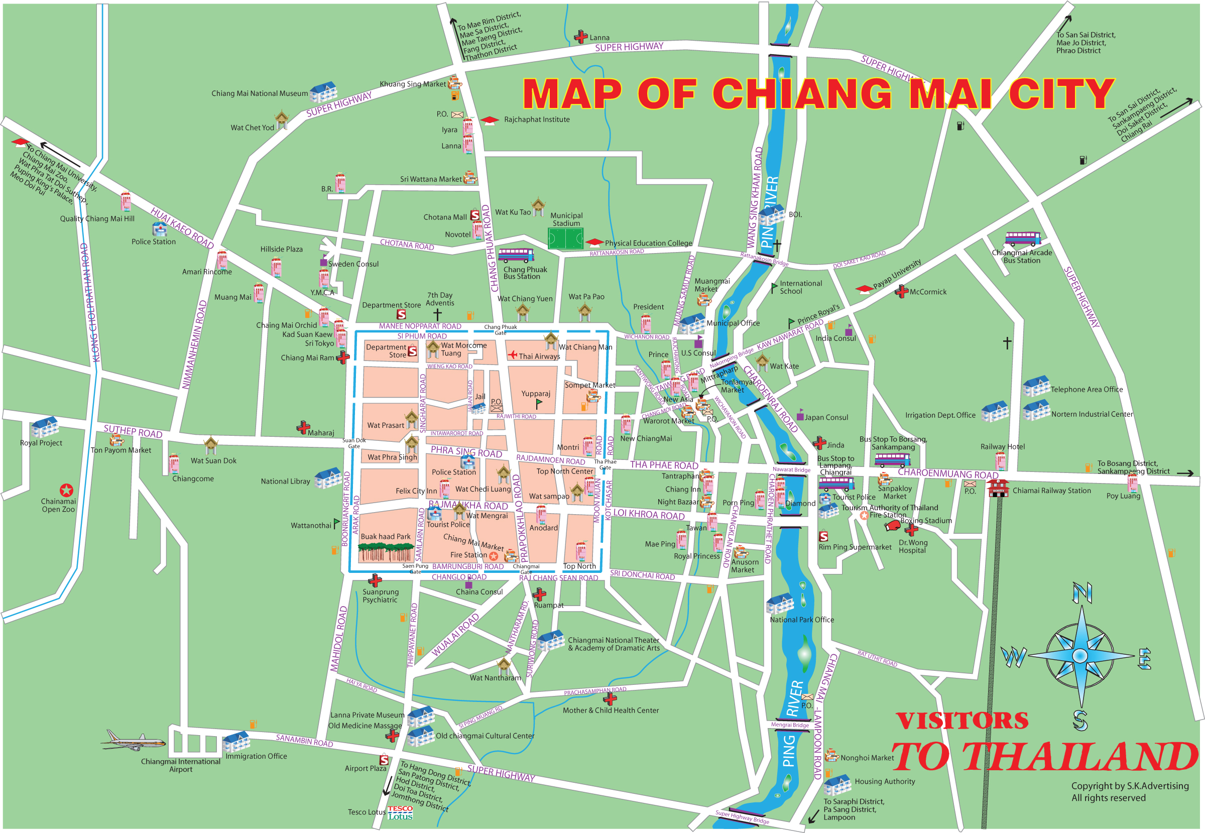 MAP: Chiang Mai