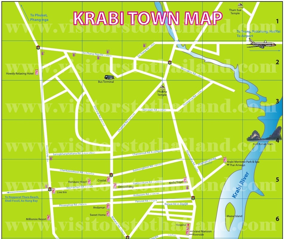 Krabi Town Part 1: Click for enlarge