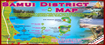 Visitors to Thailand: Samui District Map