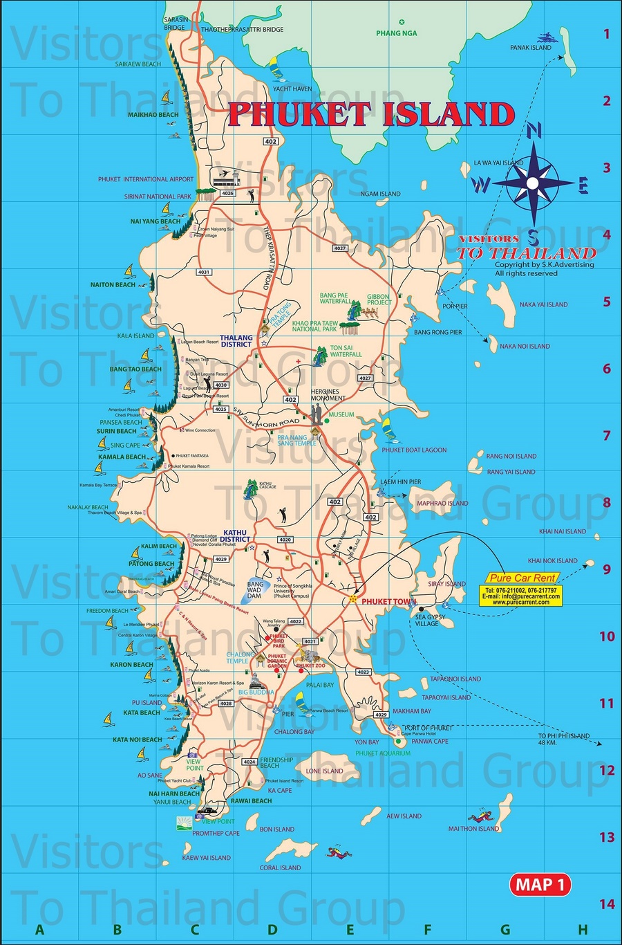 Phuket Maps Shortcut