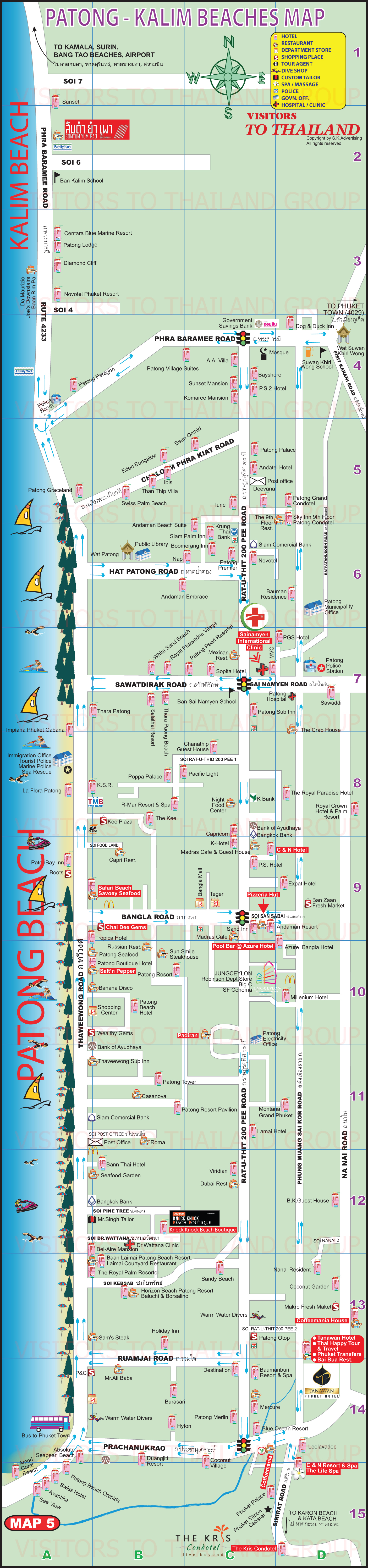 Patong Map   Map Phk Patong 20190218 