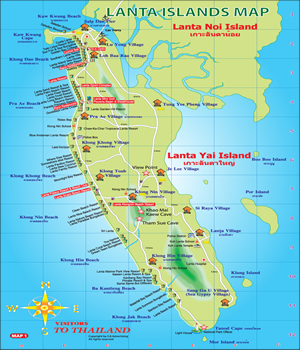 Koh Chang Map